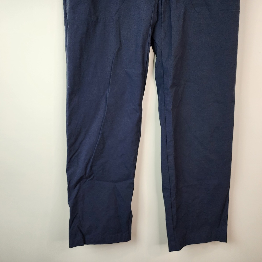 Rapha Easy Tech Pants Men's XXL Navy Blue Nylon Stretch Belt Pull-on Commuter - Picture 4 of 9